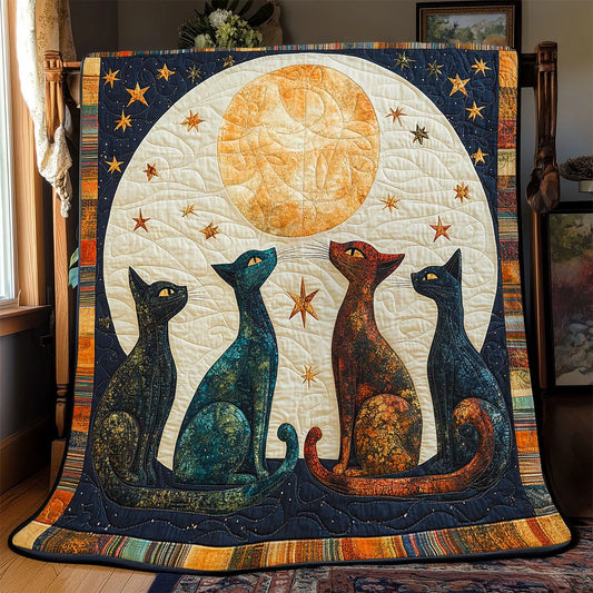 Galaxy Whimsical Quilt Blanket