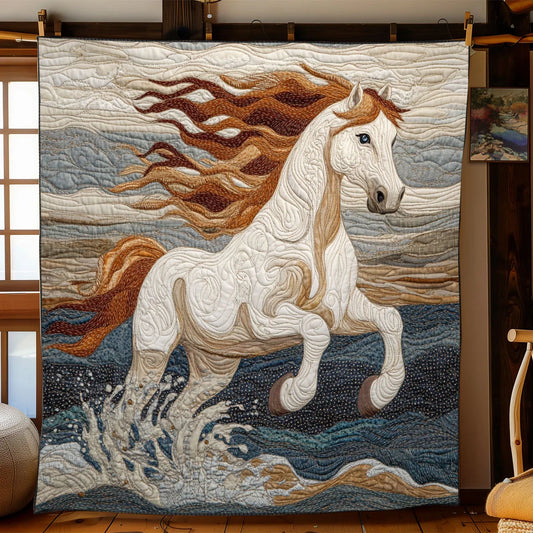 Galloping Quilt Blanket