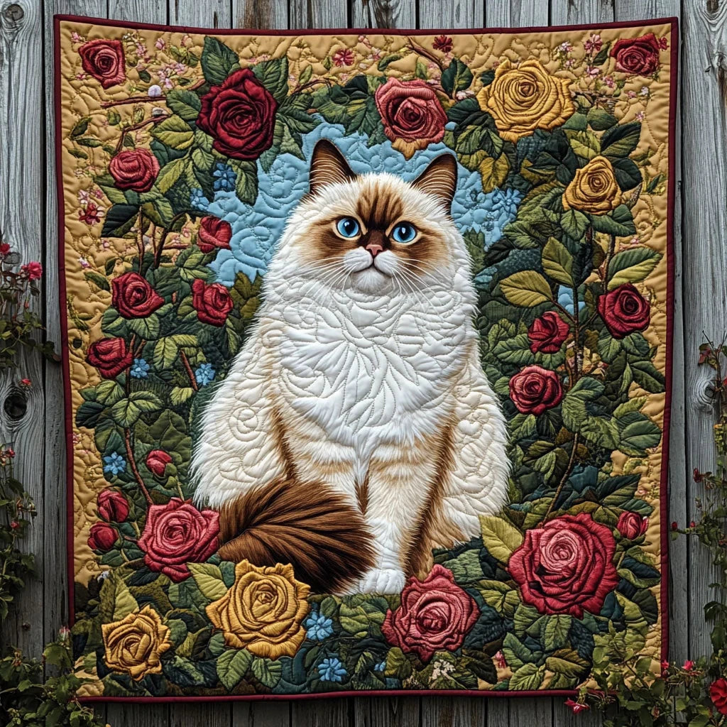 Garden Beauty Quilt Blanket