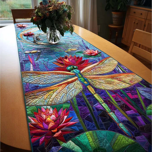 Garden Harmony Quilted Table Runner