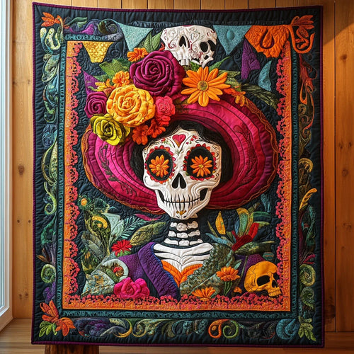 Garden Of Souls Quilt Blanket
