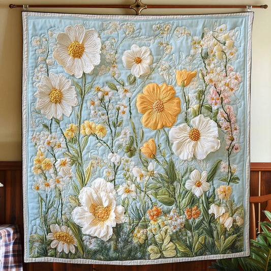 Garden Serenity Quilt Blanket