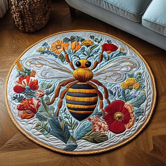 Garden Sovereign Quilted Round Mat
