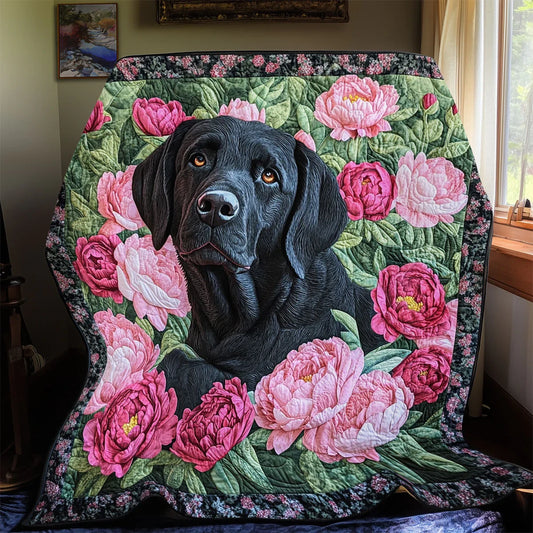 Gentle Labrador Quilt Blanket