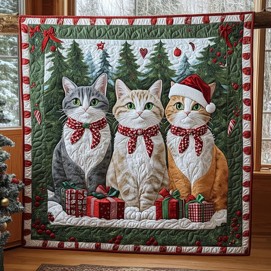 Gentle Whiskers Quilt Blanket