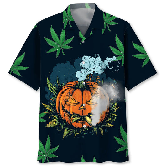 Get Lit This Halloween Hawaiian Shirt - S - hawaiian shirt