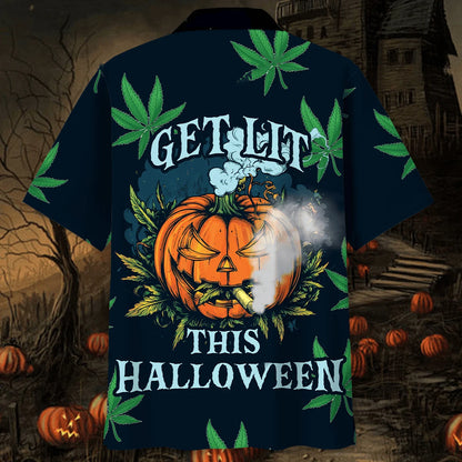 Get Lit This Halloween Hawaiian Shirt