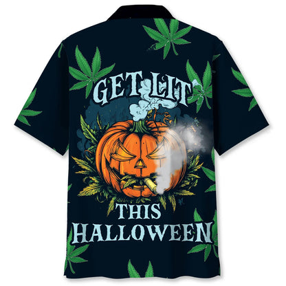 Get Lit This Halloween Hawaiian Shirt