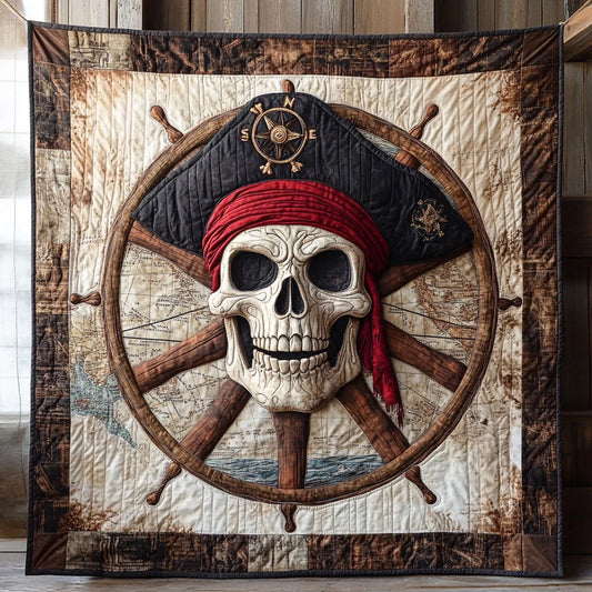 Ghost Captain Quilt Blanket