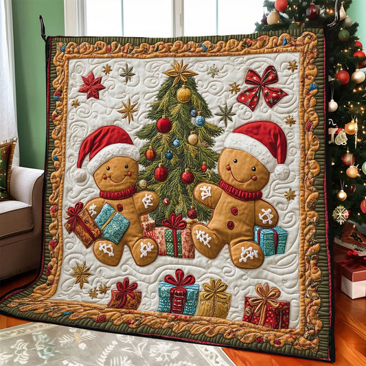 Ginger Cheer Quilt Blanket
