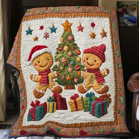 Ginger Joy Quilt Blanket