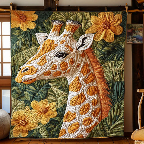 Giraffe Quilt Blanket