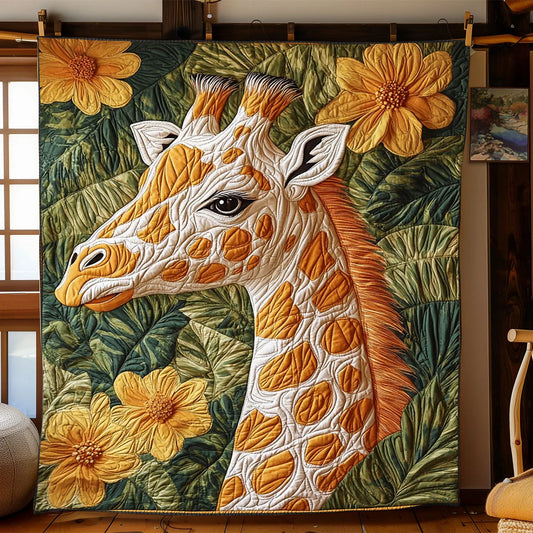 Giraffe Quilt Blanket