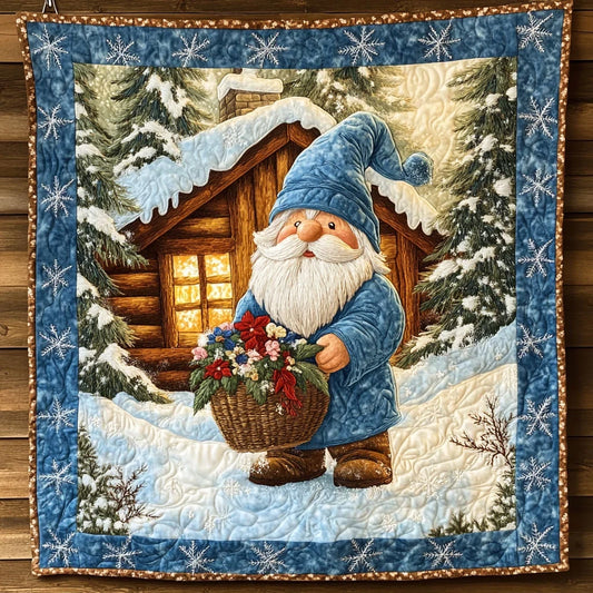 Gnome Wonderland Glow Quilt Blanket