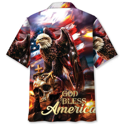 God Bless America Hawaiian Shirt