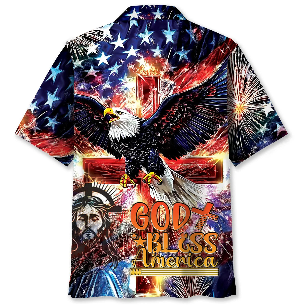 God Bless America Hawaiian Shirt