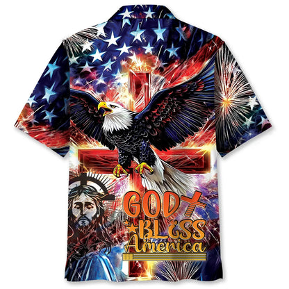 God Bless America Hawaiian Shirt