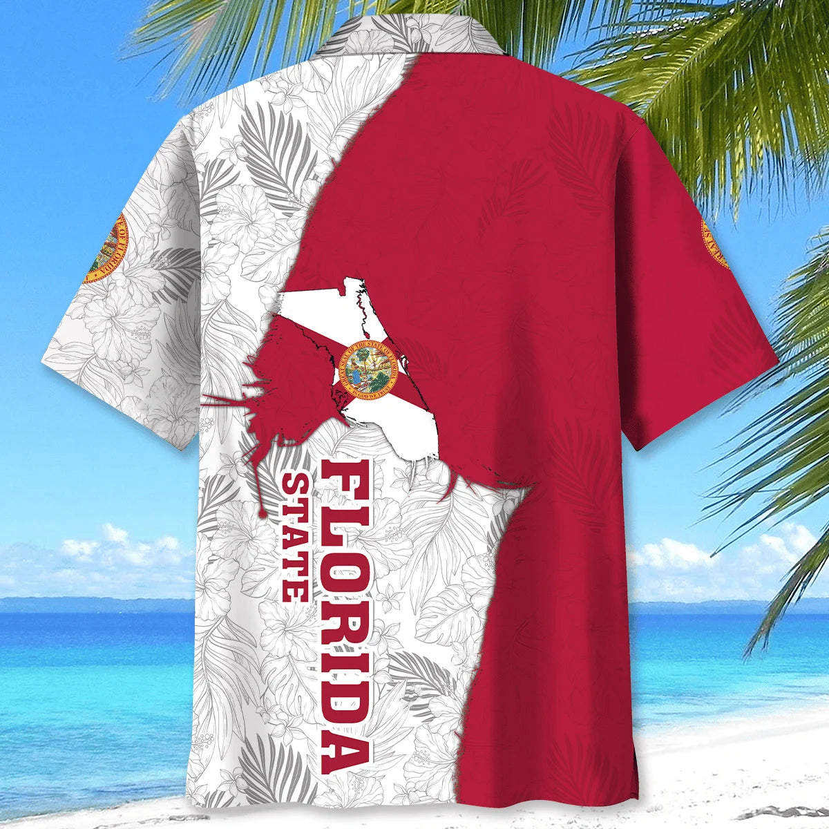 God Bless Florida State Hawaiian Shirt