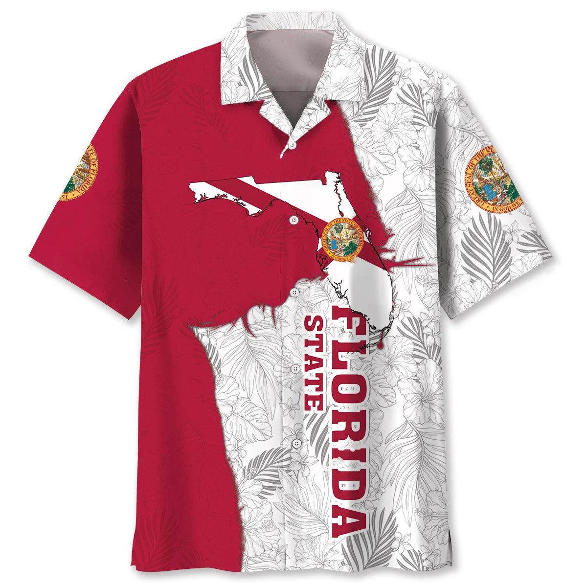 God Bless Florida State Hawaiian Shirt