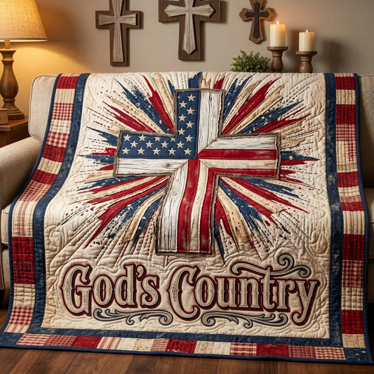 God's Country Quilt Blanket