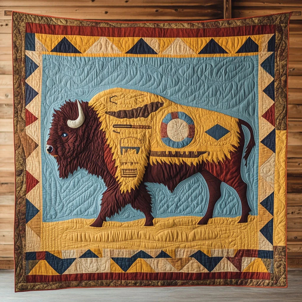 Golden Plains Quilt Blanket