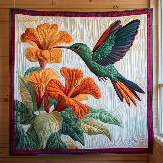 Golden Sip Quilt Blanket