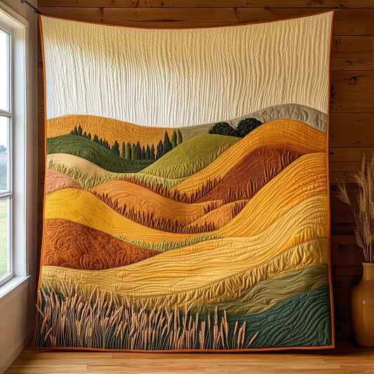 Golden Valley Quilt Blanket