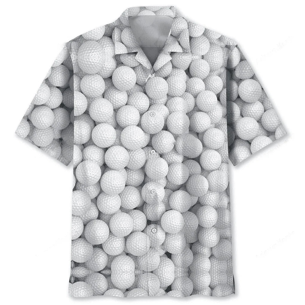 Golf Ball Hawaiian Shirt