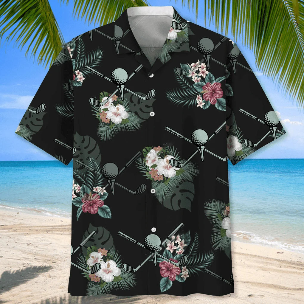 Golf Hawaiian Tropical Hawaiian Shirt