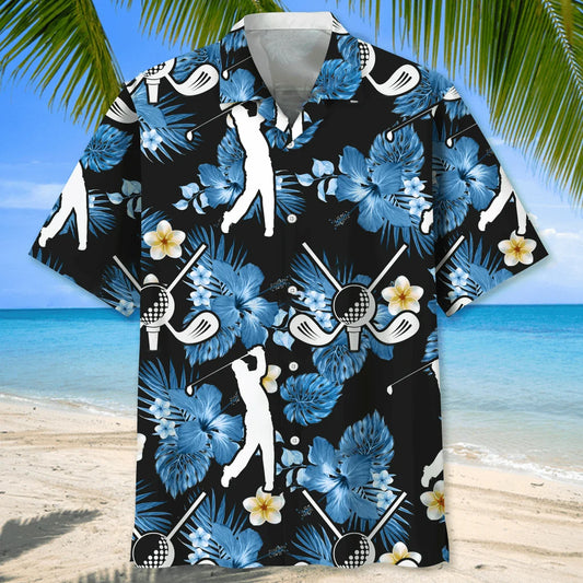 Golf Nature Hawaiian Shirt - S - hawaiian shirt