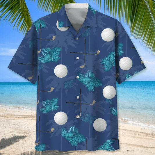 Golf Tropical Hawaiian Shirt - S - hawaiian shirt