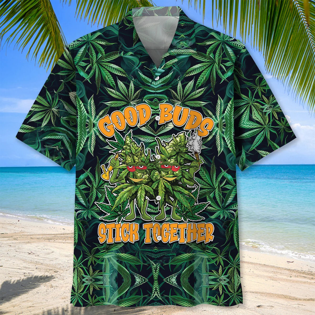 Good Buds Stick Together Hawaiian Shirt
