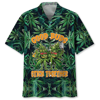 Good Buds Stick Together Hawaiian Shirt