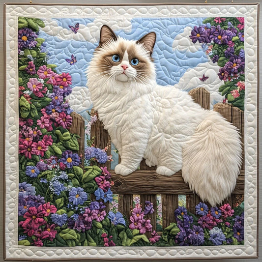 Gorgeous On Fence Quilt Blanket