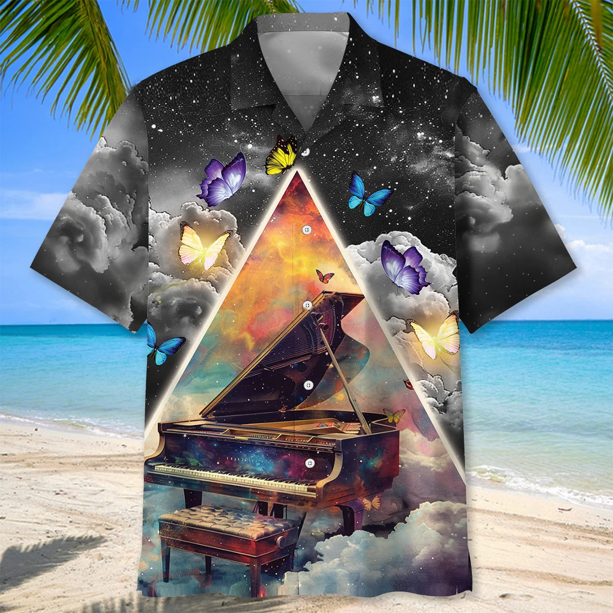 Grand Piano Magical Hawaiian Shirt