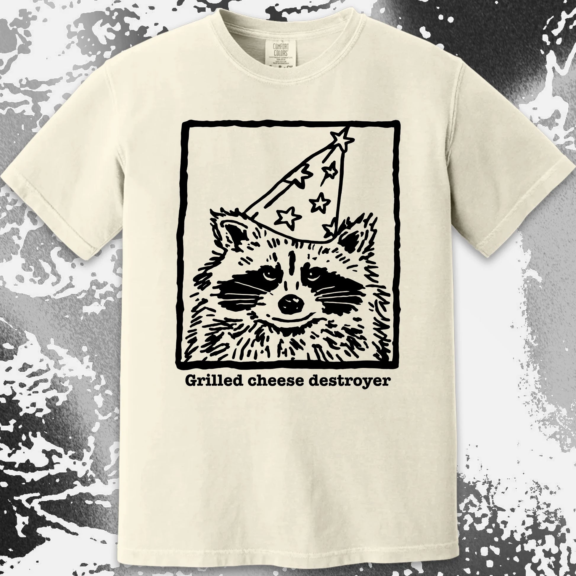 Grilled Cheese Destroyer Raccoon Shirt, funny meme tee gift (view 13)