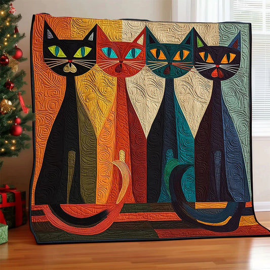 Groovy Tails Quilt Blanket
