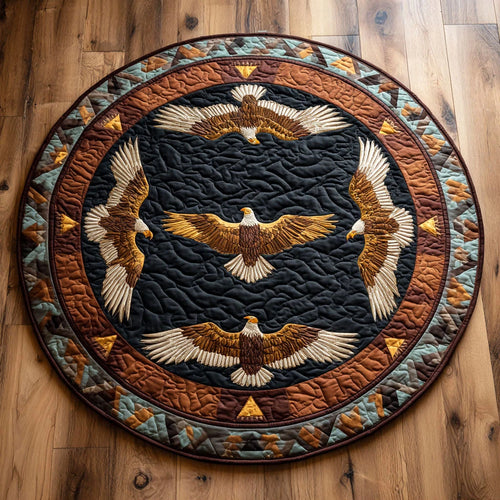 Guardian Flight Quilted Round Mat