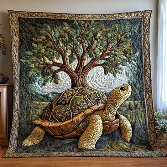 Guardian Of Tree Quilt Blanket
