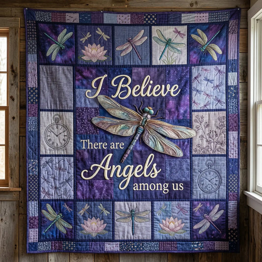 Guardian Wings Quilt Blanket