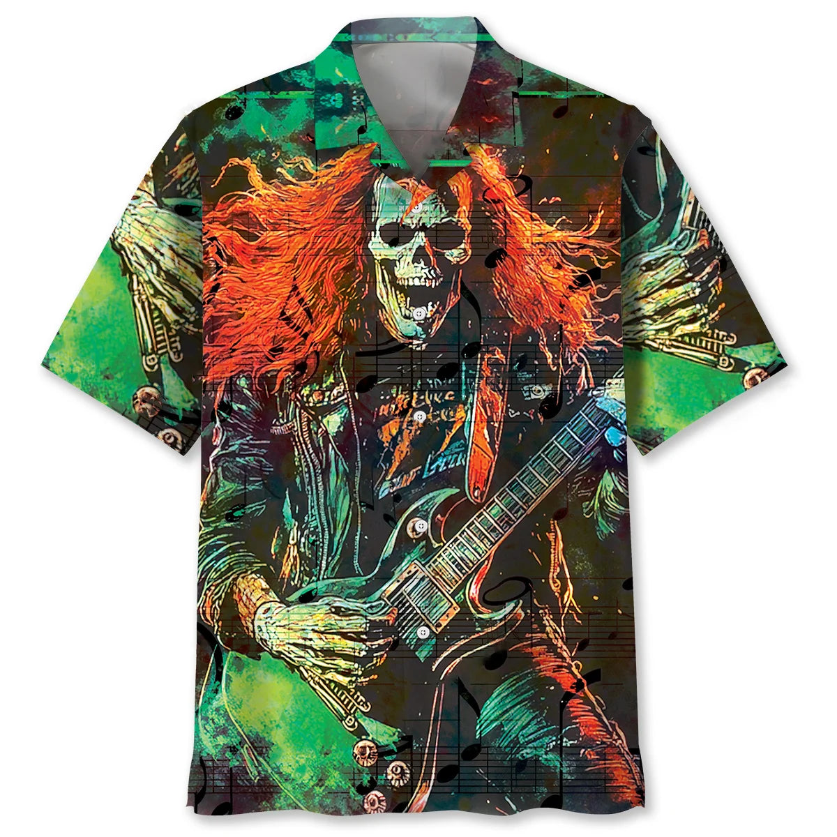 Guitar Rock Star Hawaiian Shirt