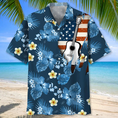 Guitar Usa Blue Tropical