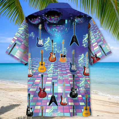 Guitars Color Hawaiian Shirt
