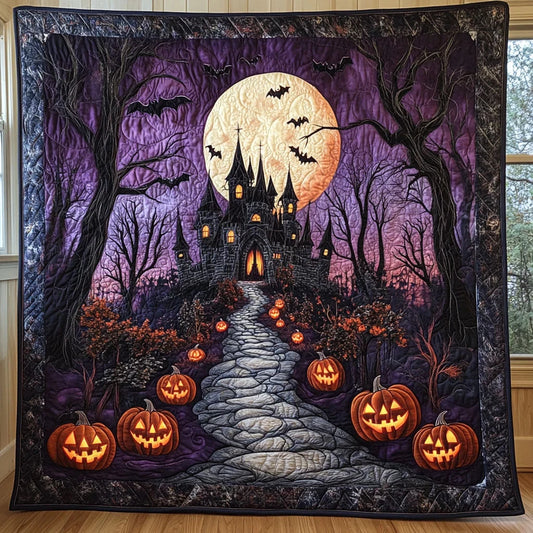 Halloween Pathway Quilt Blanket