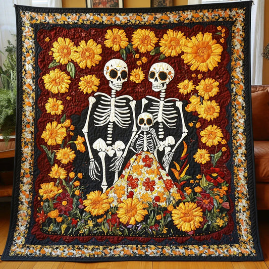 Happy Family Quilt Blanket