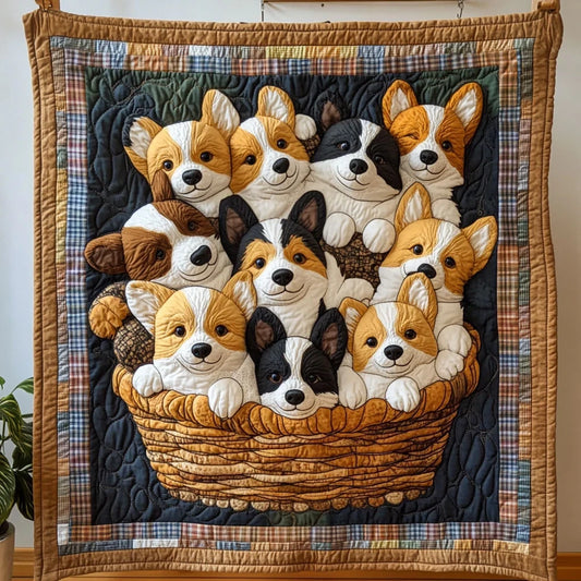 Happy Litter Quilt Blanket