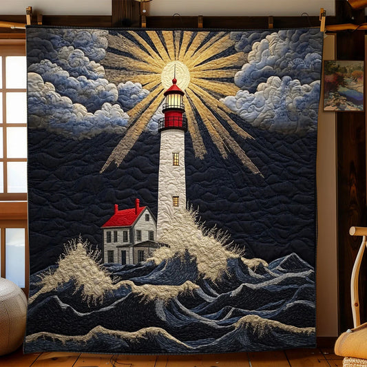 Harbor Of Light Quilt Blanket