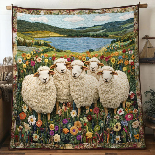 Harmony Sheep Quilt Blanket