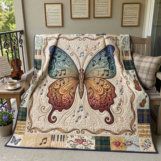 Harmony Wings Butterfly Quilt Blanket