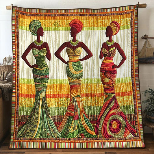 Harmony Woman Quilt Blanket
